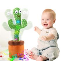 Brinquedo Dancing Talking Cactus VAIZIQ Sunny Cactus com 120 músicas