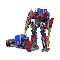 Brinquedo De Ação Do Robô Transformers Optimus Prime Edição De Liga Metálica Caminhão De Deformação