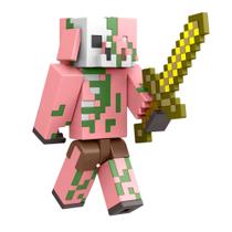 Brinquedo de Ação Mattel Minecraft Craft-A-Block Zombie - Para Crianças a partir de 6 anos Brinquedo de Ação Mattel Minecraft Craft-A-Block Zombie - Para Crianças a partir de 6 anos