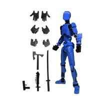 Brinquedo De Ação Robô Transformável Portátil Para Crianças, Boneco Em Forma De Cão Com Múltiplas