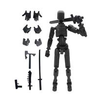 Brinquedo De Ação Robô Transformável Portátil Para Crianças, Boneco Em Forma De Cão Com Múltiplas