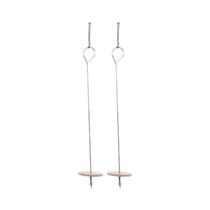 Brinquedo De Aço Inoxidável Para Pássaros, Espeto Para Papagaios E Periquitos, Alimentador De Brinquedo De Aço Inoxidável Para Pássaros, Espeto Para Papagaios E Periquitos, Alimentador De