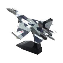 Brinquedo De Aeronave Colecionável Modelo Militar De Liga De Simulação De Caça Multiuso Super Su-35