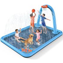 Brinquedo de Água Instraella 280x231cm com Arco de Basquete e Chafariz Brinquedo de Água Instraella 280x231cm com Arco de Basquete e Chafariz