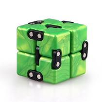 Brinquedo de alívio de estresse Fidget Cube TANCH Magic Crazy Cube (verde)