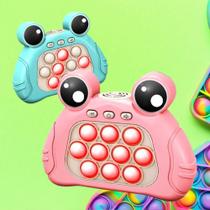 Brinquedo de apertar Pop it eletrônico anti-stress Sapinho Brinquedo de apertar Pop it eletrônico anti-stress Sapinho