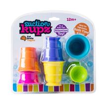Brinquedo de aprendizagem tátil Fat Brain Toys Suction Kupz Babies