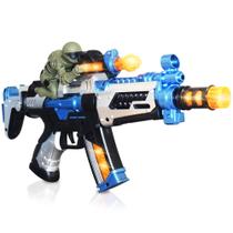 Brinquedo de Arma ArtCreativity FuryX - 40cm com LED e Vibração Brinquedo de Arma ArtCreativity FuryX - 40cm com LED e Vibração