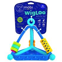 Brinquedo de atividade MÖBI Wigloo Montessori para bebês de 6 a 12 meses