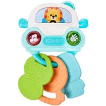 Brinquedo de Atividades Buba Carrinho Com Chaveiro Colorido Brinquedo de Atividades Buba Carrinho Com Chaveiro Colorido
