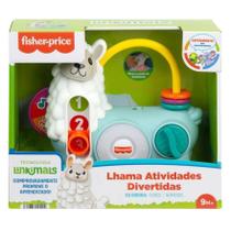 Brinquedo De Atividades Fisher-Price Linkimals Lhama Mattel