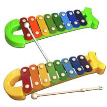 Brinquedo De Atividades Xilofone Musical cor:amarelo