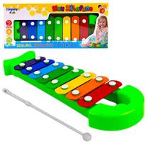 Brinquedo De Atividades Xilofone Musical cor:verde
