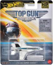 Brinquedo de avião Hot Wheels F/A-18E Super Hornet em escala 1:64