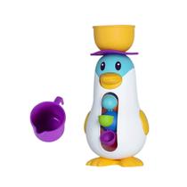 Brinquedo de Banheira para Bebês Pinguim Monta e Desmonta Polibrinq - BB3027 Brinquedo de Banheira para Bebês Pinguim Monta e Desmonta Polibrinq - BB3027