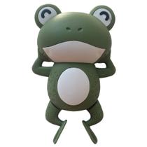 Brinquedo de Banheiro Piscina Sapinho Boia na Água Puxa Corda Polibrinq