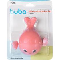 Brinquedo de Banho Baleia que Nada Divertido Infantil Bebê Azul Rosa