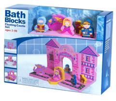 Brinquedo de banho BathBlocks Floating Castle Princess para meninas 1-3 Brinquedo de banho BathBlocks Floating Castle Princess para meninas 1-3