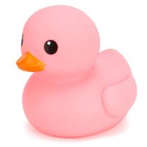Brinquedo de banho de borracha para pato Liberty Imports Jumbo XL 20 cm rosa Brinquedo de banho de borracha para pato Liberty Imports Jumbo XL 20 cm rosa
