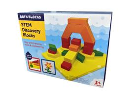 Brinquedo de banho educativo BathBlocks STEM Discovery Brinquedo de banho educativo BathBlocks STEM Discovery