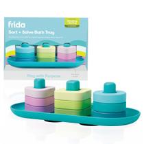 Brinquedo de Banho Frida Baby Sort + Solve Quebra-cabeça para Bebês e Crianças Pequenas Brinquedo de Banho Frida Baby Sort + Solve Quebra-cabeça para Bebês e Crianças Pequenas