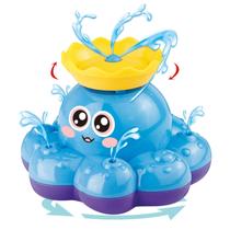 Brinquedo de banho Funcorn Toys Spray Water Octopus para bebês