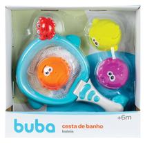 Brinquedo De Banho Infantil Cesta de Banho Baleia 13603 Buba