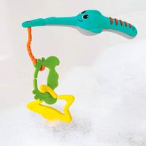 Brinquedo de banho infantino pescaria estrela