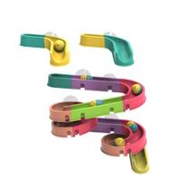 Brinquedo de banho Mersuii Bath Track Shower DIY montado para crianças de 3 a 6 anos Brinquedo de banho Mersuii Bath Track Shower DIY montado para crianças de 3 a 6 anos