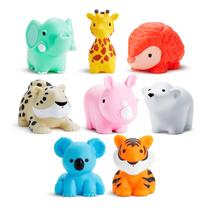 Brinquedo de Banho Munchkin Wild Animal Baby - 8 Bichinhos para Esguichar Água Brinquedo de Banho Munchkin Wild Animal Baby - 8 Bichinhos para Esguichar Água