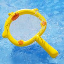 Brinquedo de banho NEXTAKE Glowing Fishing com rede de pesca para patos