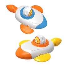 Brinquedo de banho NEXTAKE Wind-up Spacecraft Space Rocket Boat