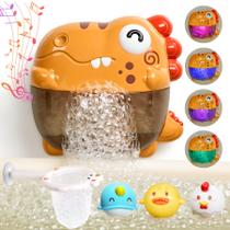 Brinquedo de Banho OR OR TU - Máquina de Bolhas com Música e 3 Animais