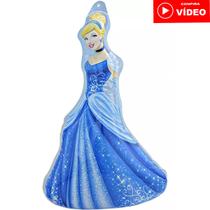 Brinquedo de Banho para Bebê - Boneca Inflável Cinderela Princesa Disney