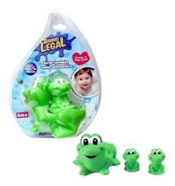 Brinquedo de banho para bebe sapinho pais e filhos - Pais & Filhos Brinquedo de banho para bebe sapinho pais e filhos - Pais & Filhos