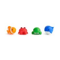 Brinquedo de banho para bebês Munchkin Ocean Squirts, pacote com 4, por mais de 9 meses