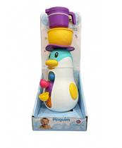 Brinquedo de Banho para Bebês Pinguim Monta e Desmonta Banho Brinq - Polibrinq Brinquedo de Banho para Bebês Pinguim Monta e Desmonta Banho Brinq - Polibrinq