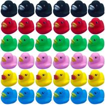 Brinquedo de banho Rubber Ducks Austok para crianças, 50 unidades