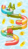 Brinquedo de banho SOCBTNSO Duck Slide 38 unidades para crianças a partir de 3 anos