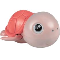 Brinquedo de Banho Tartaruga Rosa, +6m - Buba