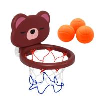 Brinquedo de Basquete para Banho Infantil - Mini Urso Fofo