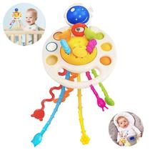 Brinquedo De Bebê Chocalho Mordedor Infantil Macio Sensorial
