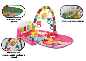 Brinquedo De Bebe Rosa Para Desenvolver Músculos