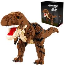 Brinquedo de blocos de construção CSNRHG Dinosaur Tyrannosaurus 1559 unidades Brinquedo de blocos de construção CSNRHG Dinosaur Tyrannosaurus 1559 unidades