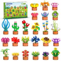 Brinquedo de blocos de construção CUBIMANA 1012 PCS Botanical Bonsai 3,6 MM Brinquedo de blocos de construção CUBIMANA 1012 PCS Botanical Bonsai 3,6 MM