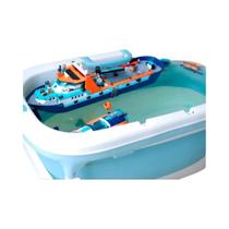 Brinquedo De Blocos De Montar Da Série Disney City, Navio De Pesquisa No Fundo Do Mar Ártico Com 815