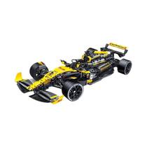 Brinquedo De Blocos De Montar De Piloto De Corrida Renault F1 Em Escala 1:8 Com Iluminação Para Brinquedo De Blocos De Montar De Piloto De Corrida Renault F1 Em Escala 1:8 Com Iluminação Para