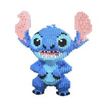 Brinquedo De Blocos De Montar Disney Stitch, Estátua Gigante De Decoração De Mesa, Presente Para