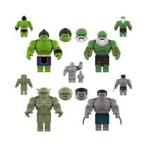 Brinquedo De Blocos De Montar Do Hulk, Figura De Ação Clássica, Quebra-Cabeça Para Meninos, Presente