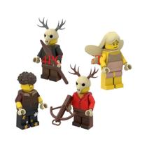 Brinquedo De Blocos De Montar Para Crianças Jogo 99 Noites Na Floresta Presente De Aniversário E